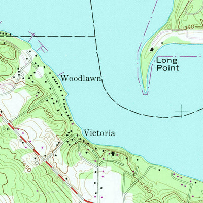 United States Geological Survey Chautauqua, NY (1954, 24000-Scale) digital map