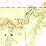 United States Geological Survey Chavez Mountain East, AZ (1971, 24000-Scale) digital map