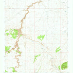 United States Geological Survey Chavez Mountain NE, AZ (1971, 24000-Scale) digital map
