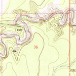 United States Geological Survey Chavez Mountain NW, AZ (1970, 24000-Scale) digital map