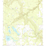 United States Geological Survey Chavez Mountain West, AZ (1970, 24000-Scale) digital map