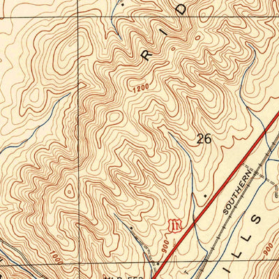 United States Geological Survey Chavies, AL (1947, 24000-Scale) digital map