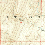 United States Geological Survey Cheaha Mountain, AL (1969, 24000-Scale) digital map