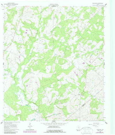 United States Geological Survey Cheapside, TX (1960, 24000-Scale) digital map