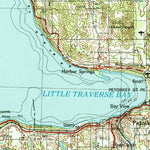 United States Geological Survey Cheboygan, MI (1955, 250000-Scale) digital map