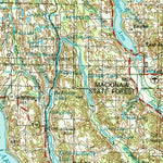 United States Geological Survey Cheboygan, MI (1955, 250000-Scale) digital map