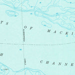 United States Geological Survey Cheboygan, MI (1957, 62500-Scale) digital map