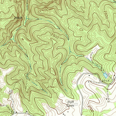 United States Geological Survey Check, VA (1963, 24000-Scale) digital map