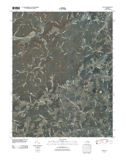 United States Geological Survey Check, VA (2010, 24000-Scale) digital map
