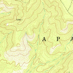 United States Geological Survey Chediski Peak, AZ (1977, 24000-Scale) digital map