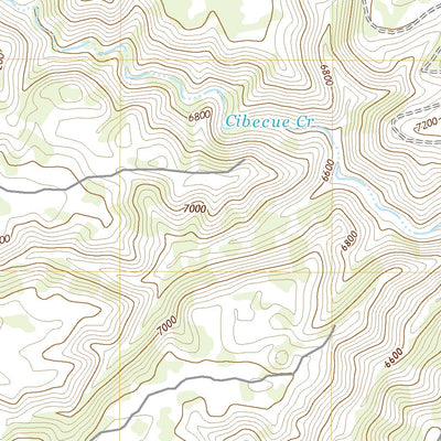United States Geological Survey Chediski Peak, AZ (2021, 24000-Scale) digital map