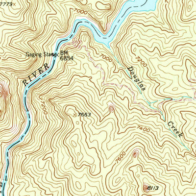 United States Geological Survey Cheesman Lake, CO (1956, 24000-Scale) digital map