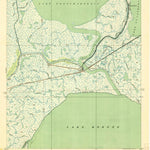 United States Geological Survey Chef Menteur, LA (1937, 31680-Scale) digital map