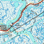 United States Geological Survey Chef Menteur, LA (1969, 62500-Scale) digital map