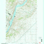 United States Geological Survey Chelan Falls, WA (2004, 24000-Scale) digital map