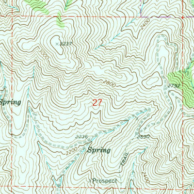 United States Geological Survey Chelan, WA (1968, 24000-Scale) digital map