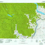 United States Geological Survey Chelan, WA (1975, 100000-Scale) digital map