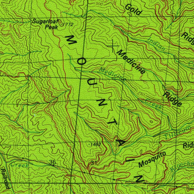 United States Geological Survey Chelan, WA (1975, 100000-Scale) digital map