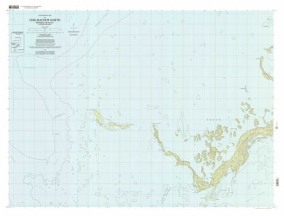 United States Geological Survey Chelbacheb (Rock Islands) North, PW (1998, 25000-Scale) digital map