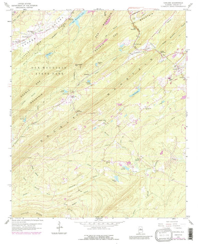 United States Geological Survey Chelsea, AL (1959, 24000-Scale) digital map