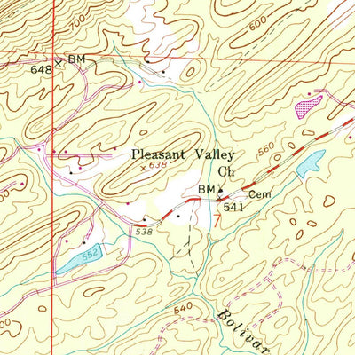 United States Geological Survey Chelsea, AL (1959, 24000-Scale) digital map