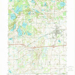 United States Geological Survey Chelsea, MI (1973, 24000-Scale) digital map