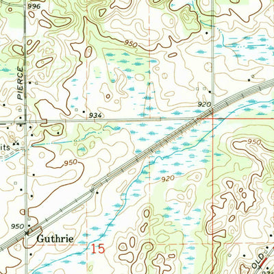 United States Geological Survey Chelsea, MI (1973, 24000-Scale) digital map