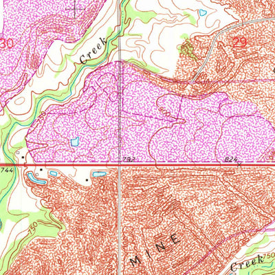 United States Geological Survey Chelsea NW, OK (1972, 24000-Scale) digital map
