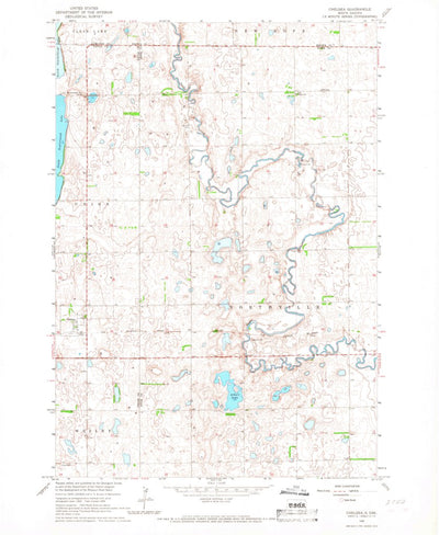 United States Geological Survey Chelsea, SD (1966, 24000-Scale) digital map