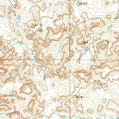 United States Geological Survey Chelsea SW, MT (1972, 24000-Scale) digital map