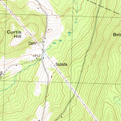 United States Geological Survey Chelsea, VT (1981, 24000-Scale) digital map