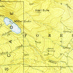 United States Geological Survey Chemult, OR (1935, 125000-Scale) digital map