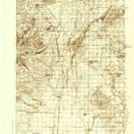 United States Geological Survey Chemult, OR (1935, 96000-Scale) digital map