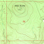 United States Geological Survey Chemult, OR (1967, 24000-Scale) digital map