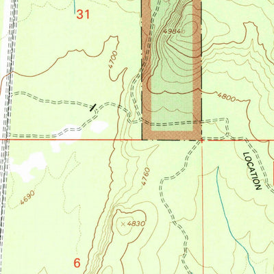United States Geological Survey Chemult, OR (1999, 24000-Scale) digital map