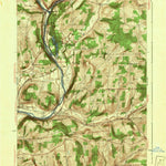 United States Geological Survey Chenango Forks, NY (1942, 31680-Scale) digital map