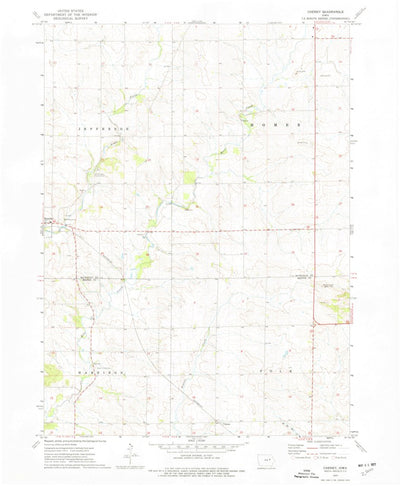 United States Geological Survey Cheney, IA (1973, 24000-Scale) digital map