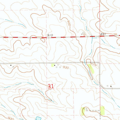 United States Geological Survey Cheney, IA (1973, 24000-Scale) digital map