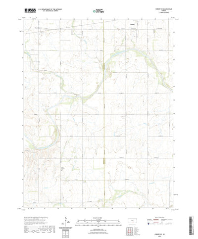 United States Geological Survey Cheney SE, KS (2022, 24000-Scale) digital map