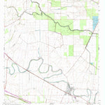United States Geological Survey Cheneyville, LA (1972, 24000-Scale) digital map
