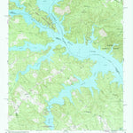 United States Geological Survey Chennault, GA-SC (1955, 24000-Scale) digital map