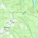 United States Geological Survey Chennault, GA-SC (1955, 24000-Scale) digital map
