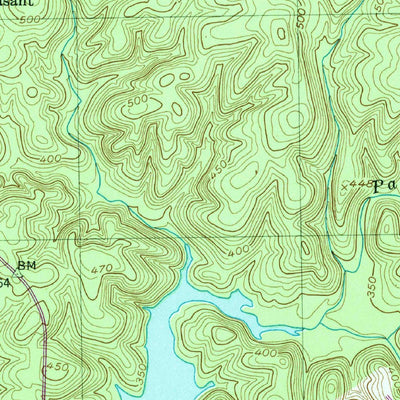 United States Geological Survey Chennault, GA-SC (1955, 24000-Scale) digital map