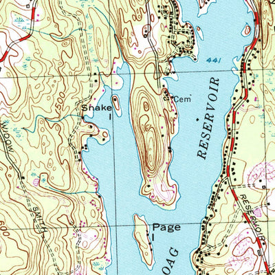 United States Geological Survey Chepachet, RI (1999, 24000-Scale) digital map