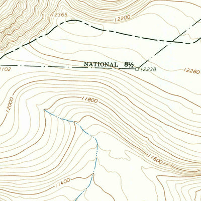 United States Geological Survey Chepeta Lake, UT (1965, 24000-Scale) digital map
