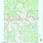 United States Geological Survey Chepeta Lake, UT (1996, 24000-Scale) digital map