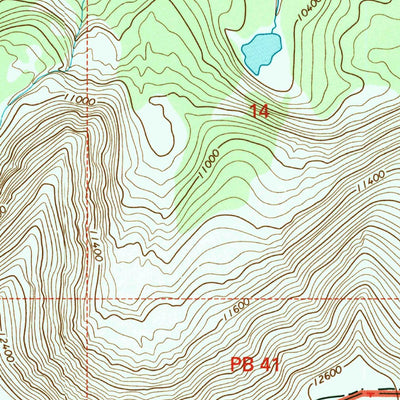 United States Geological Survey Chepeta Lake, UT (1996, 24000-Scale) digital map