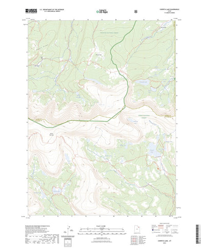 United States Geological Survey Chepeta Lake, UT (2023, 24000-Scale) digital map