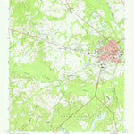 United States Geological Survey Cheraw, SC (1971, 24000-Scale) digital map