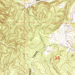 United States Geological Survey Cherokee, AL (1954, 24000-Scale) digital map